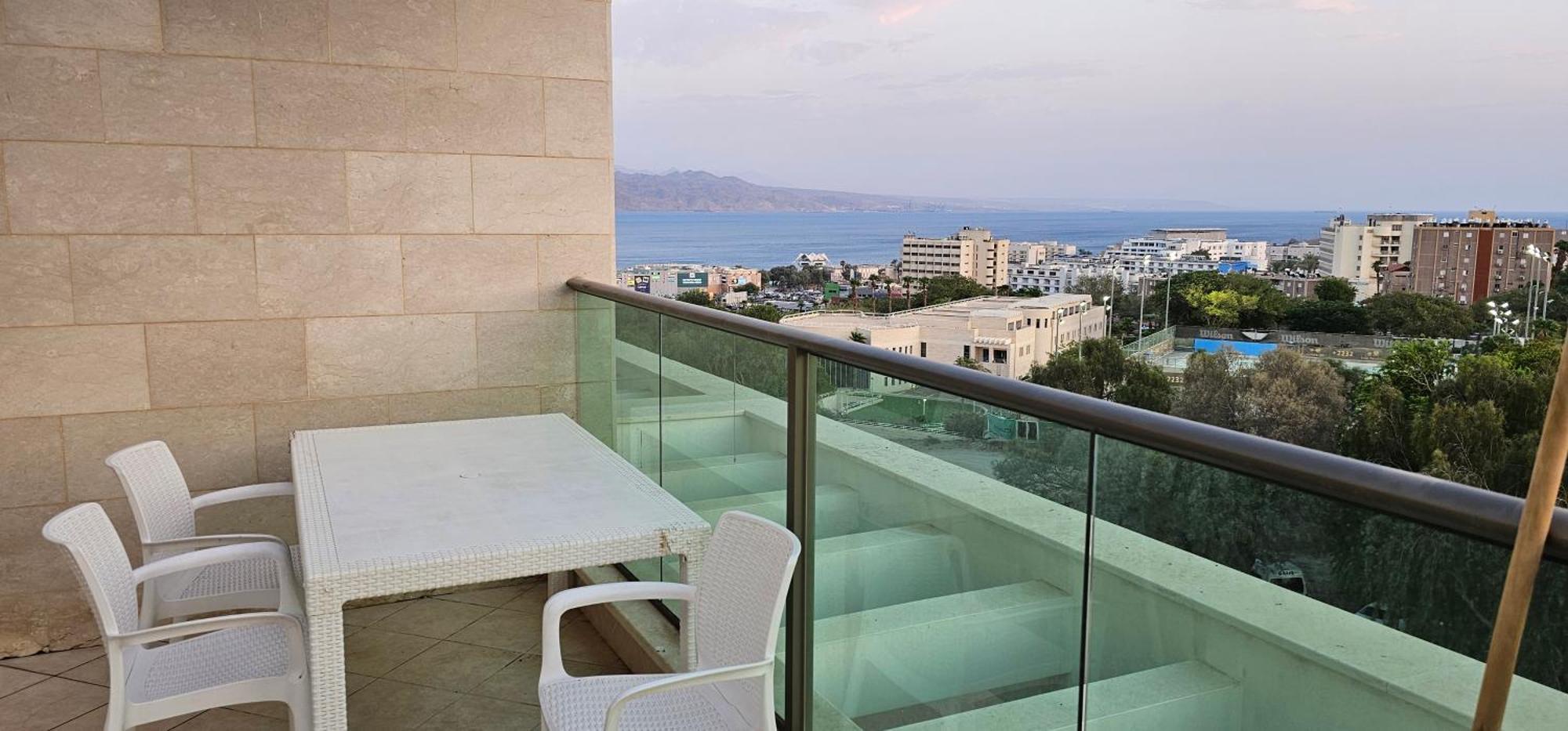 Exclusive Top Luxury Penthouse Near The Sea With Privat Roof-Pool Leilighet Eilat Eksteriør bilde